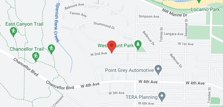 map of 4754 W 2ND AVENUE